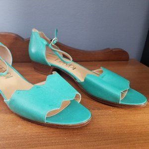 Vintage Green Fendi Sandals